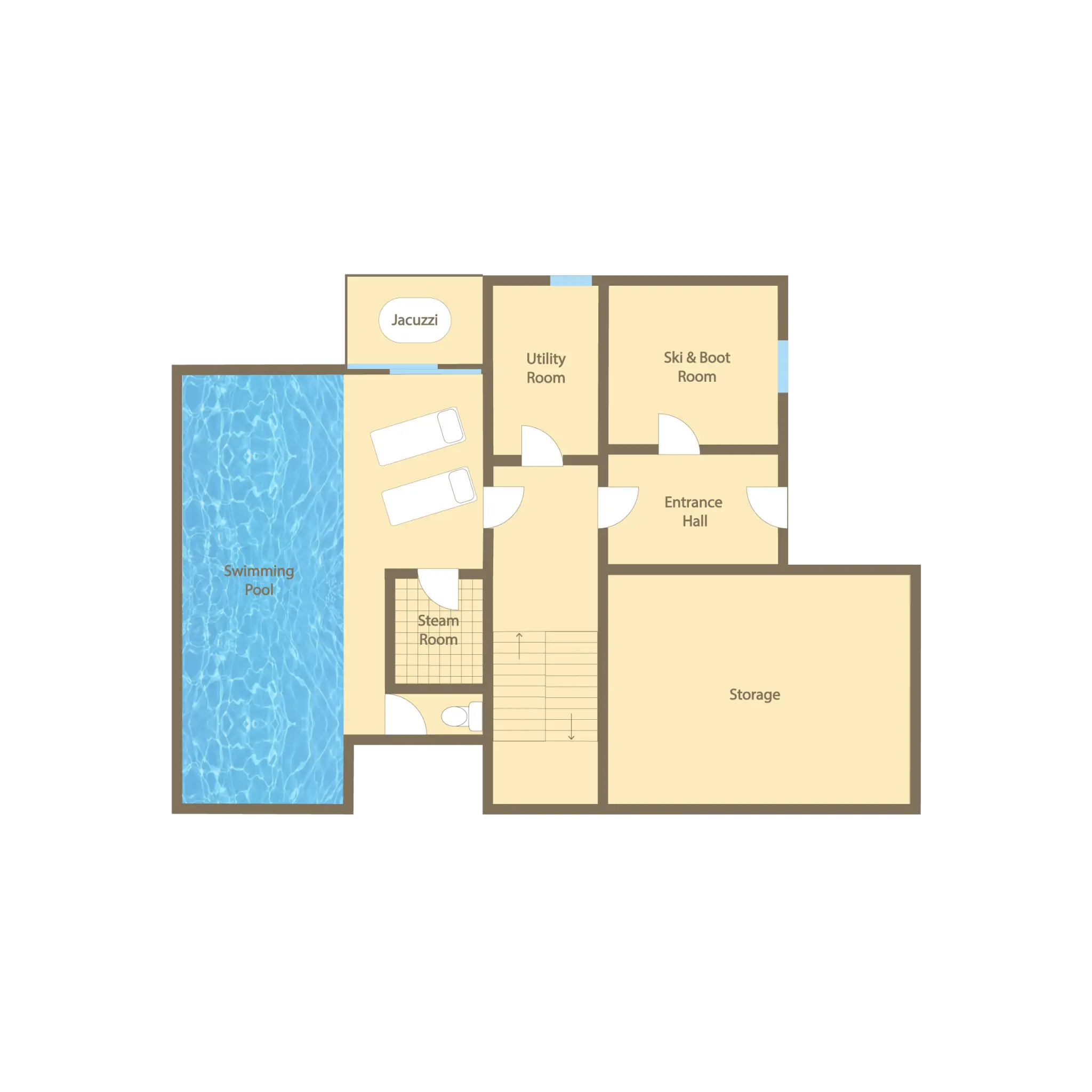 Chalet Valambrun Les Gets Floor Plan 1