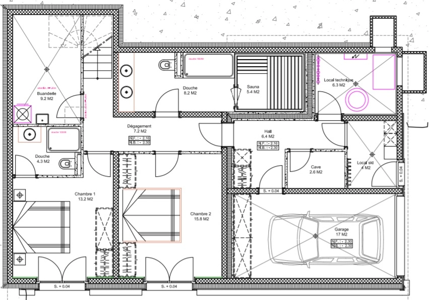 Chalet Bisse Bleu Nendaz Floor Plan 2