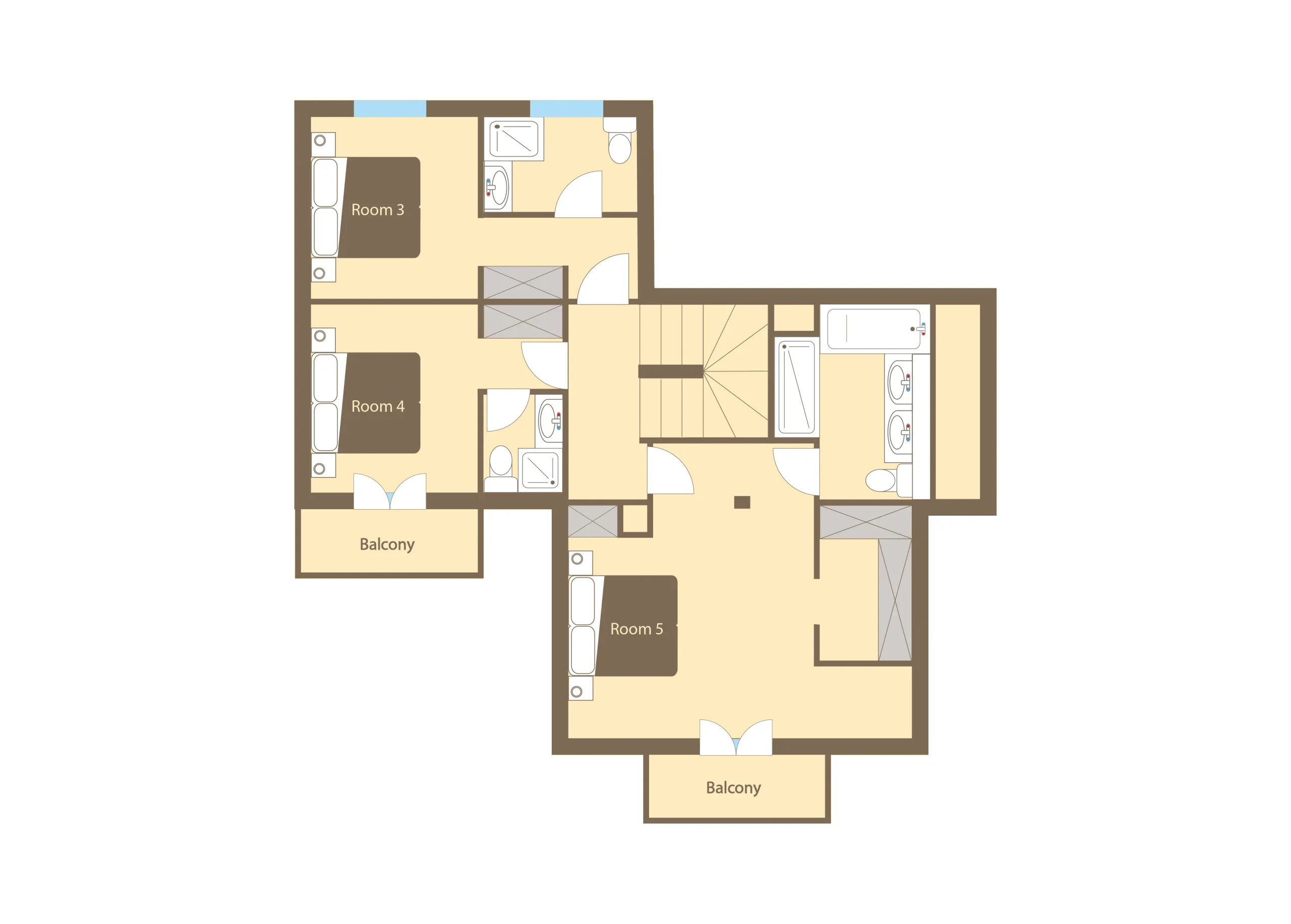 Les Trois Pointes Morzine Floor Plan 3