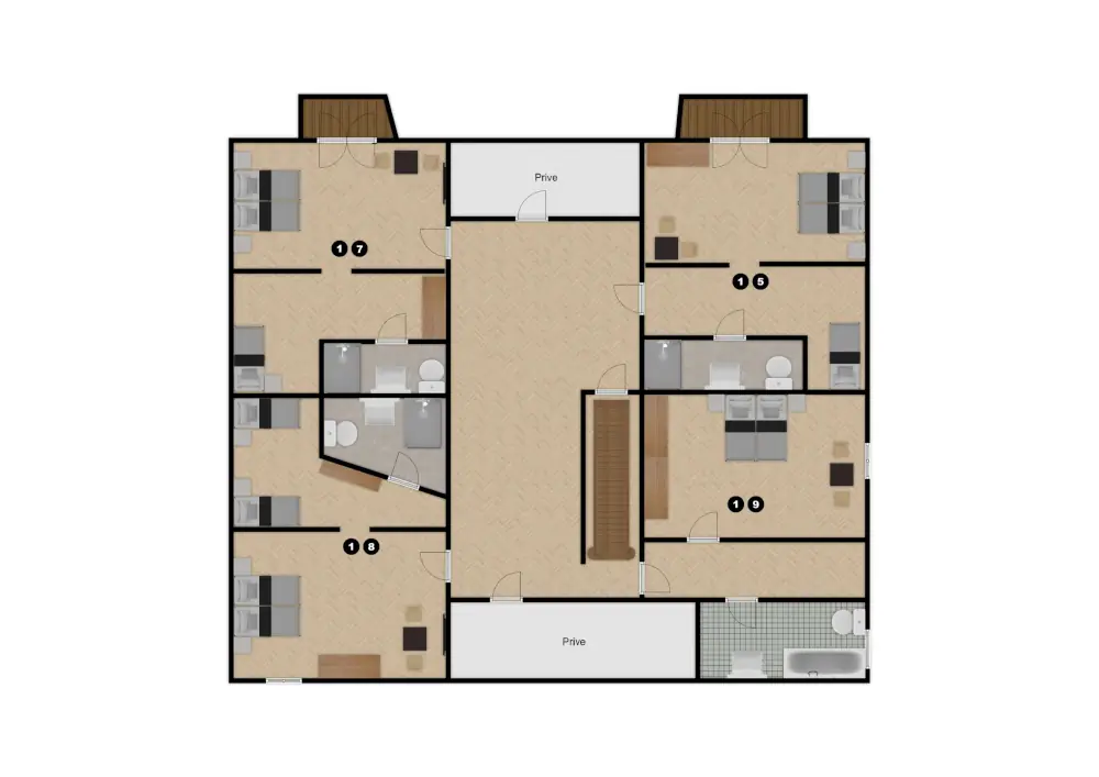 Chalet Tiroler Hof Serfaus Floor Plan 2
