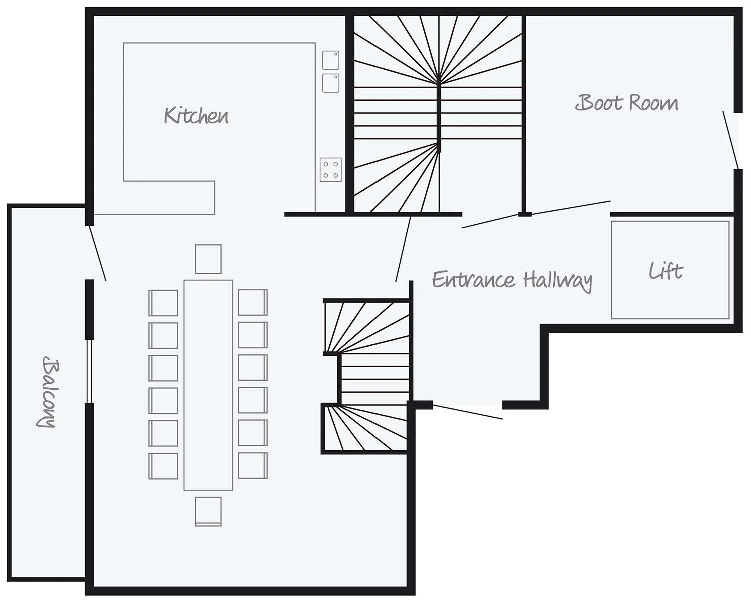 Chalet Appaloosa Val d’Isere Floor Plan 2