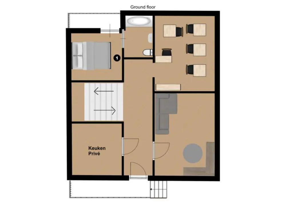 Chalet Landa Solden Floor Plan 2