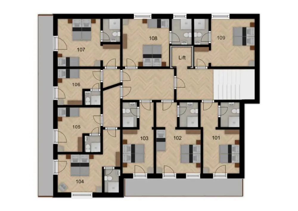 Chalet Alpensport Saalbach Floor Plan 5