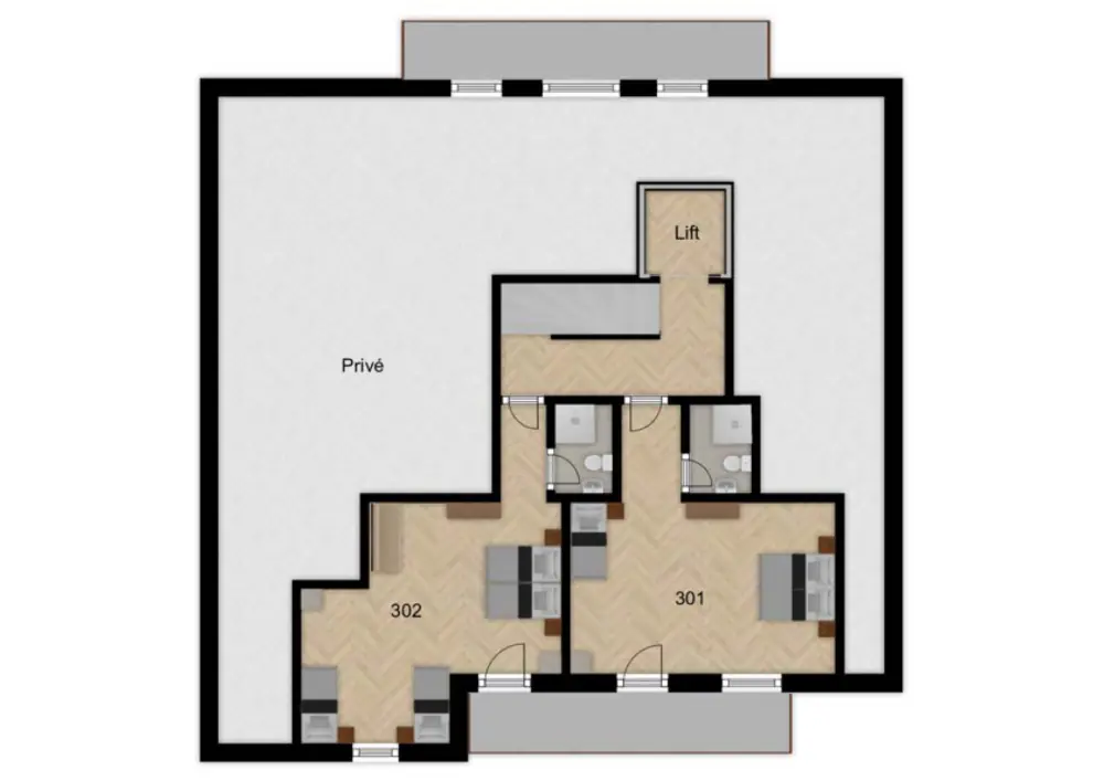 Chalet Alpensport Saalbach Floor Plan 2
