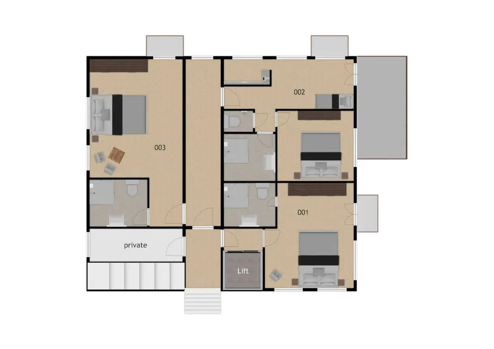 Chalet Tirolerhof Apart Serfaus Floor Plan 5