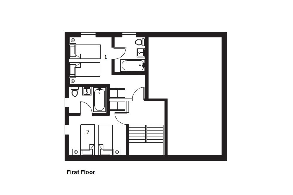 No 2 Bellevarde Val d’Isere Floor Plan 1
