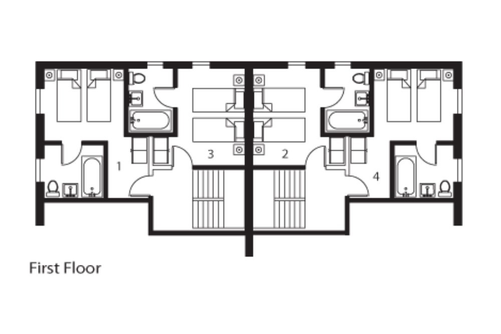 No 3 Club Bellevarde Val d’Isere Floor Plan 1