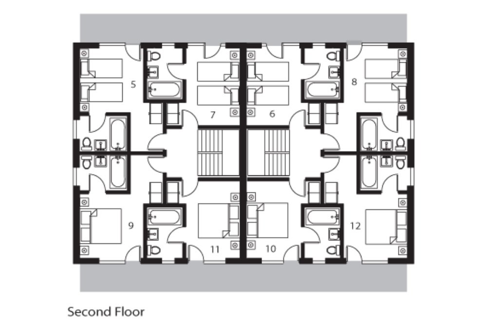 No 3 Club Bellevarde Val d’Isere Floor Plan 2