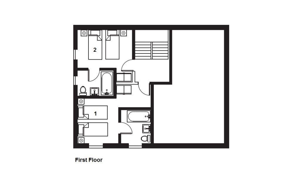 No 5 Bellevarde Val d’Isere Floor Plan 1
