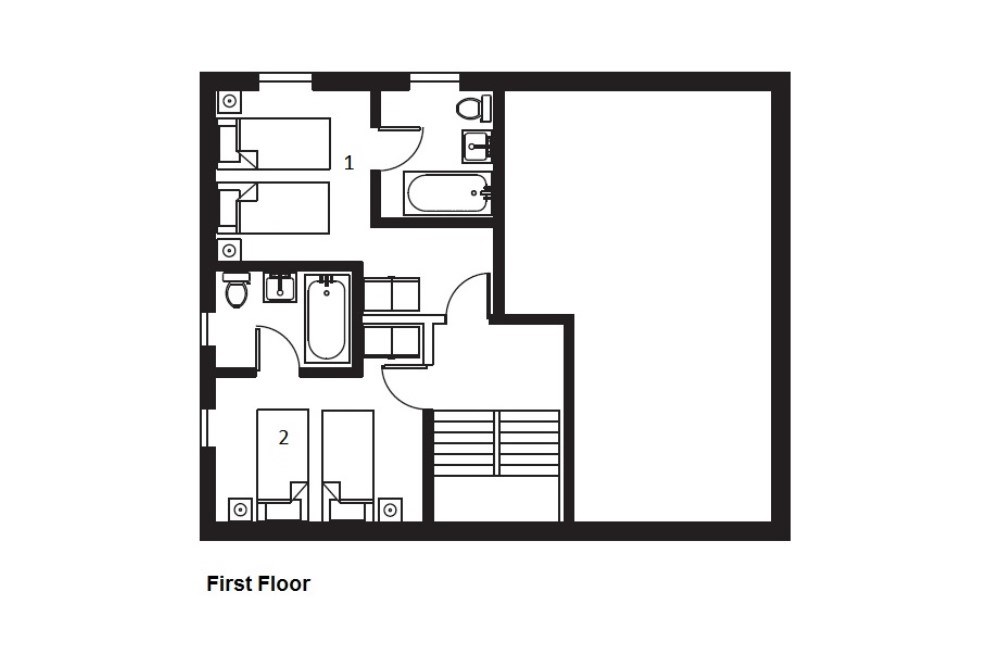 No 6 Bellevarde Val d’Isere Floor Plan 1