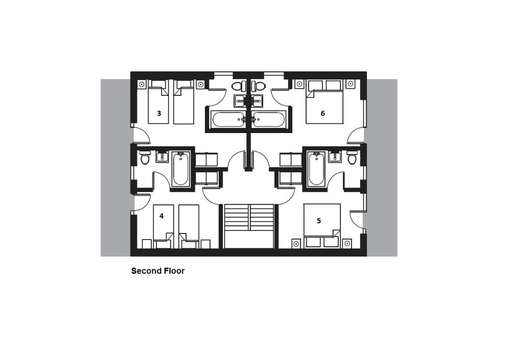 No 6 Bellevarde Val d’Isere Floor Plan 2