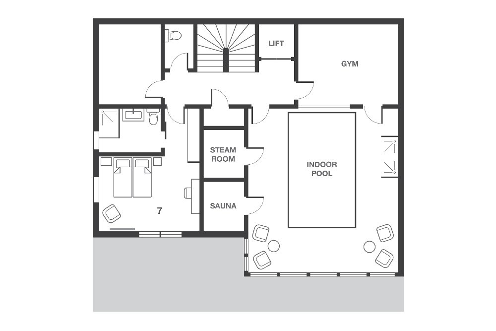 No 8 Club Bellevarde Val d’Isere Floor Plan 3