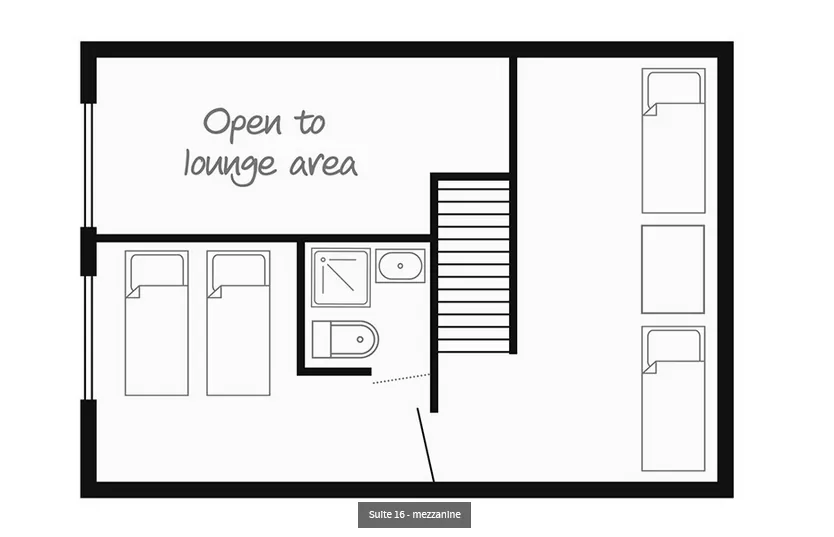 Chalet Hotel Cocon des Neiges (Family) Les Menuires Floor Plan 10