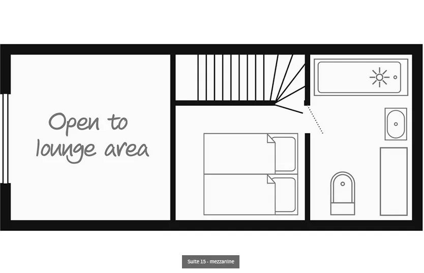 Chalet Hotel Cocon des Neiges (Family) Les Menuires Floor Plan 7