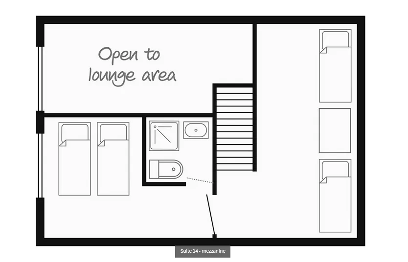 Chalet Hotel Cocon des Neiges (Family) Les Menuires Floor Plan 9