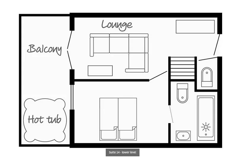 Chalet Hotel Cocon des Neiges (Family) Les Menuires Floor Plan 5