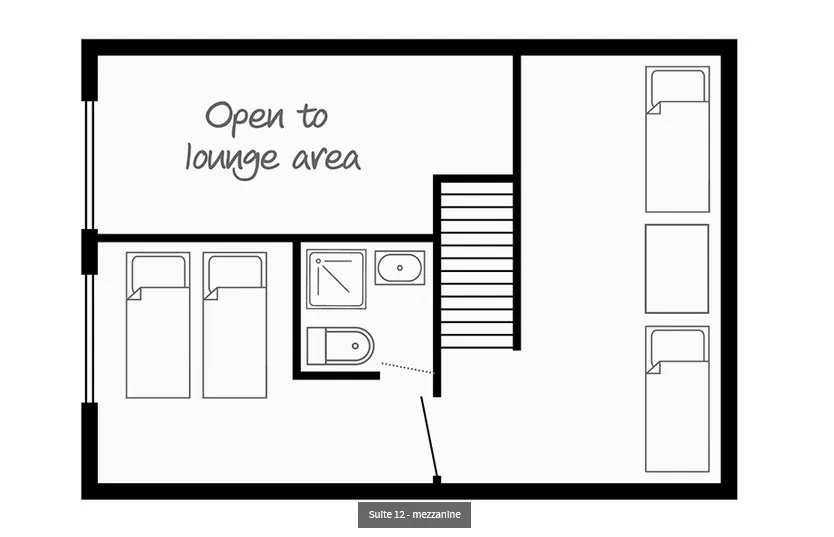 Chalet Hotel Cocon des Neiges (Family) Les Menuires Floor Plan 6