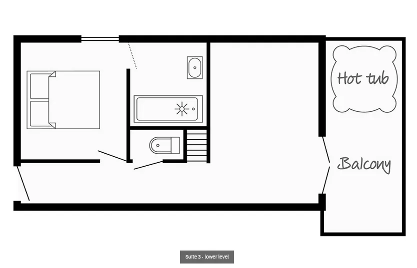 Chalet Hotel Cocon des Neiges (Family) Les Menuires Floor Plan 22