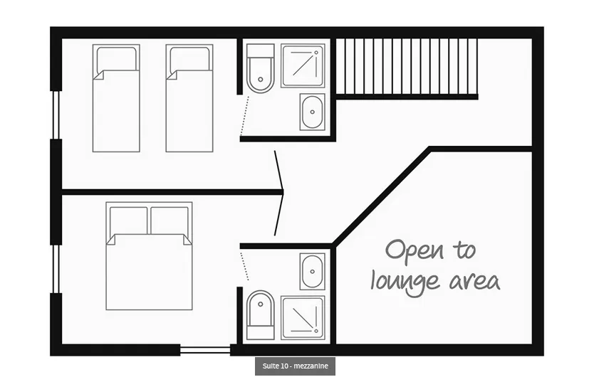 Chalet Hotel Cocon des Neiges (Family) Les Menuires Floor Plan 1