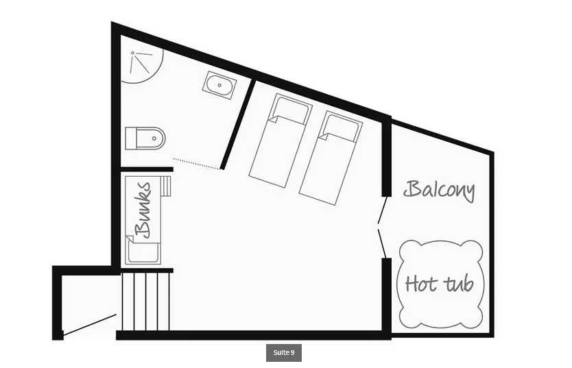 Chalet Hotel Cocon des Neiges (Family) Les Menuires Floor Plan 28