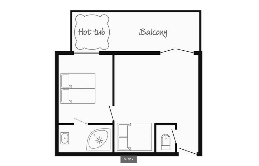 Chalet Hotel Cocon des Neiges (Family) Les Menuires Floor Plan 27