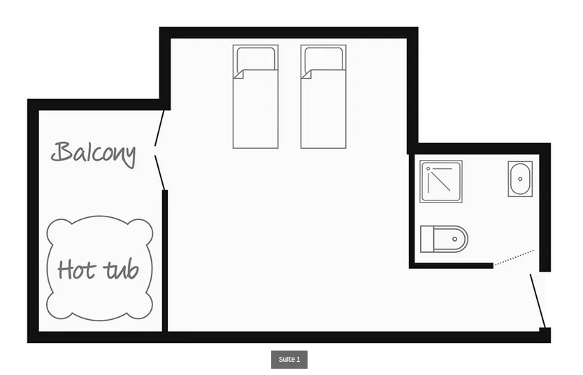 Chalet Hotel Cocon des Neiges (Family) Les Menuires Floor Plan 16