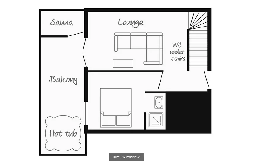 Chalet Hotel Cocon des Neiges (Family) Les Menuires Floor Plan 18