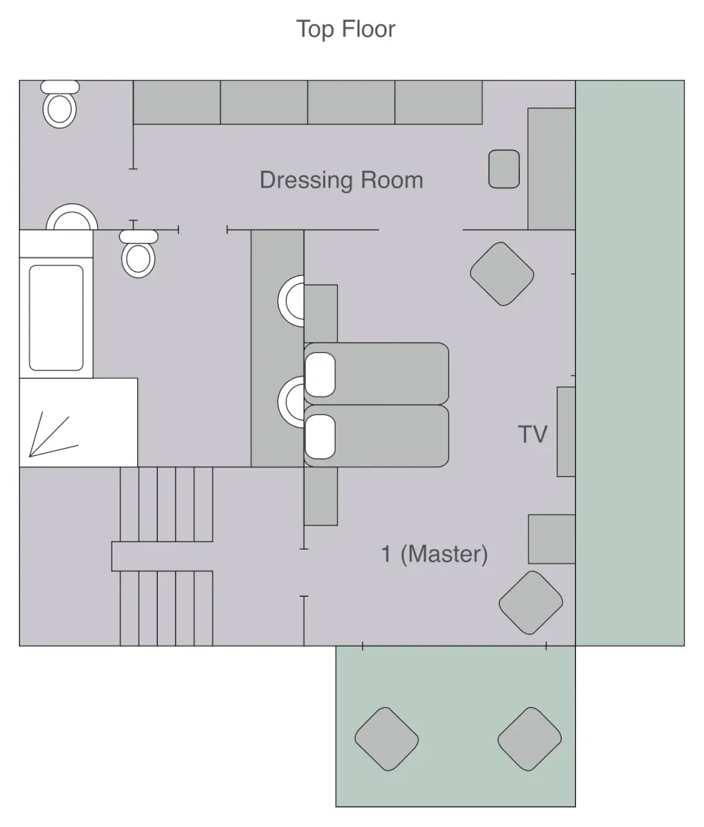 Chalet Daphne Verbier Floor Plan 3