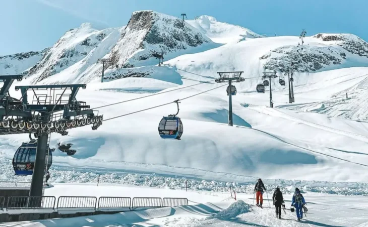 Snow Conditions On Alpine Glaciers Are Superb
