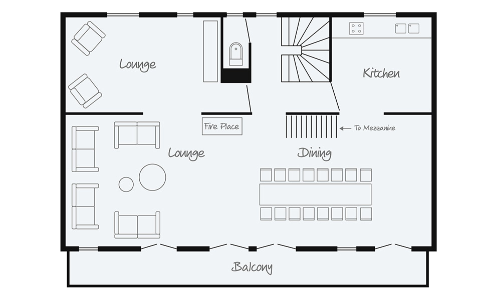 Chalet Camille Tignes Floor Plan 3