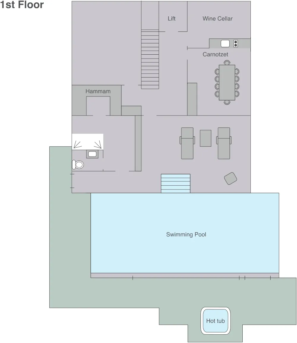 Chalet Teredo Verbier Floor Plan 4