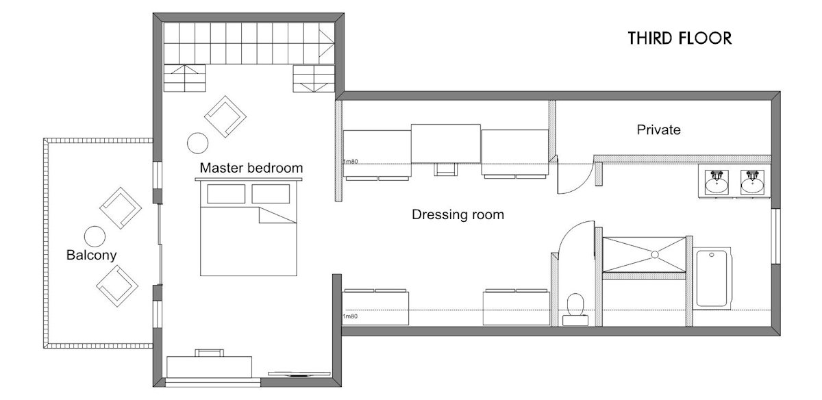 Chalet Harmony Meribel Floor Plan 4