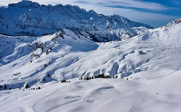 Les Crosets local ski runs