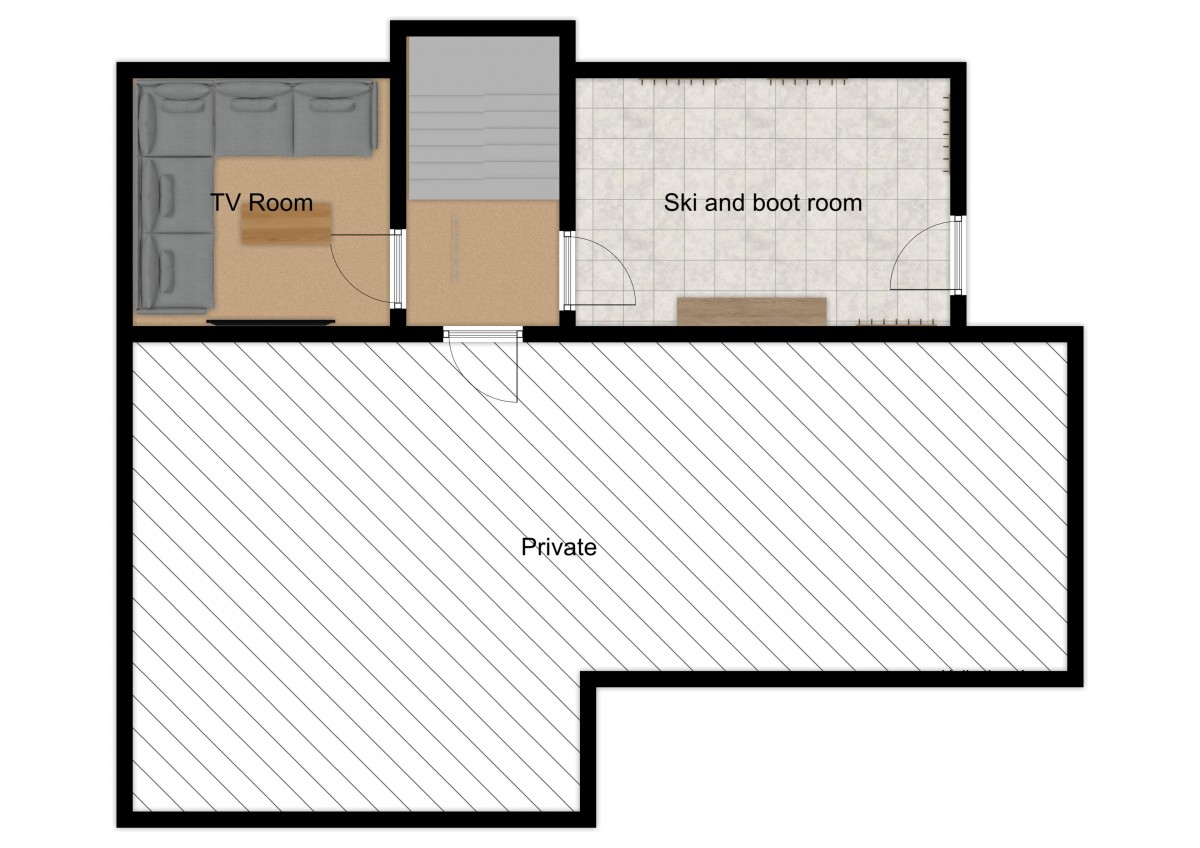 Chalet Phoebe Meribel Floor Plan 4