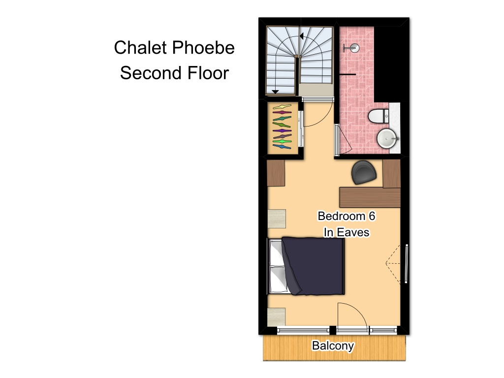 Chalet Phoebe Meribel Floor Plan 1