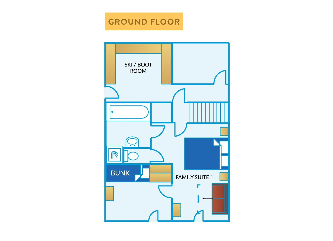 Chalet Anna Reberty 2000 Floor Plan 1