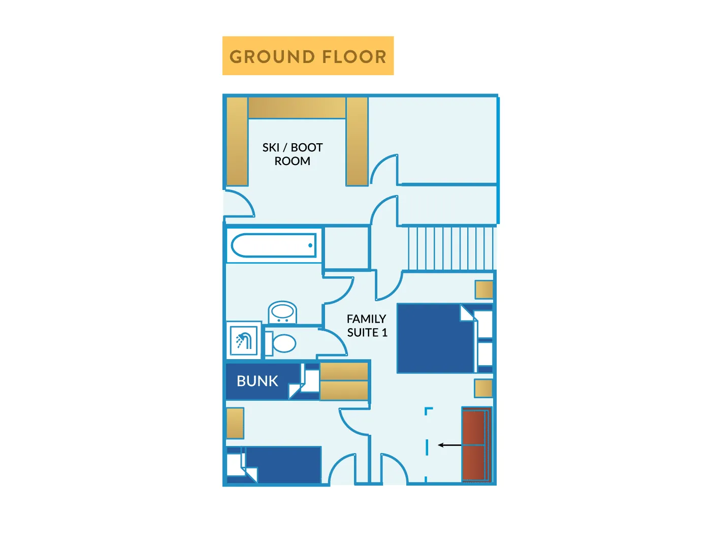 Chalet Imogen Reberty 2000 Floor Plan 3