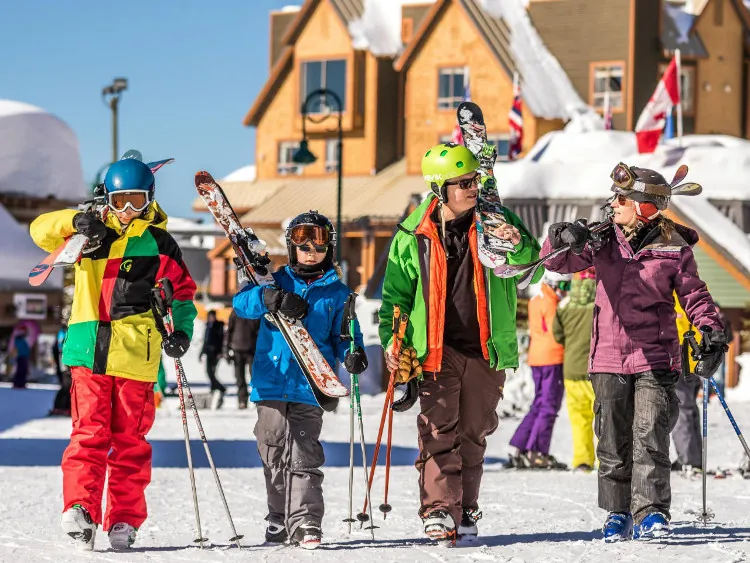 Family Ski Holidays Canada
