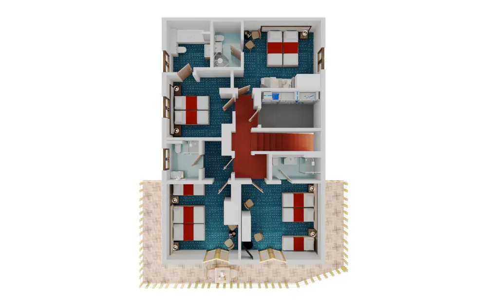 Chalet Angel St Anton Floor Plan 1