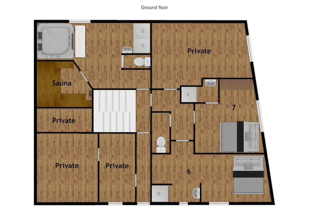 Chalet La Vieille Maison (Montalbert) La Plagne Floor Plan 3