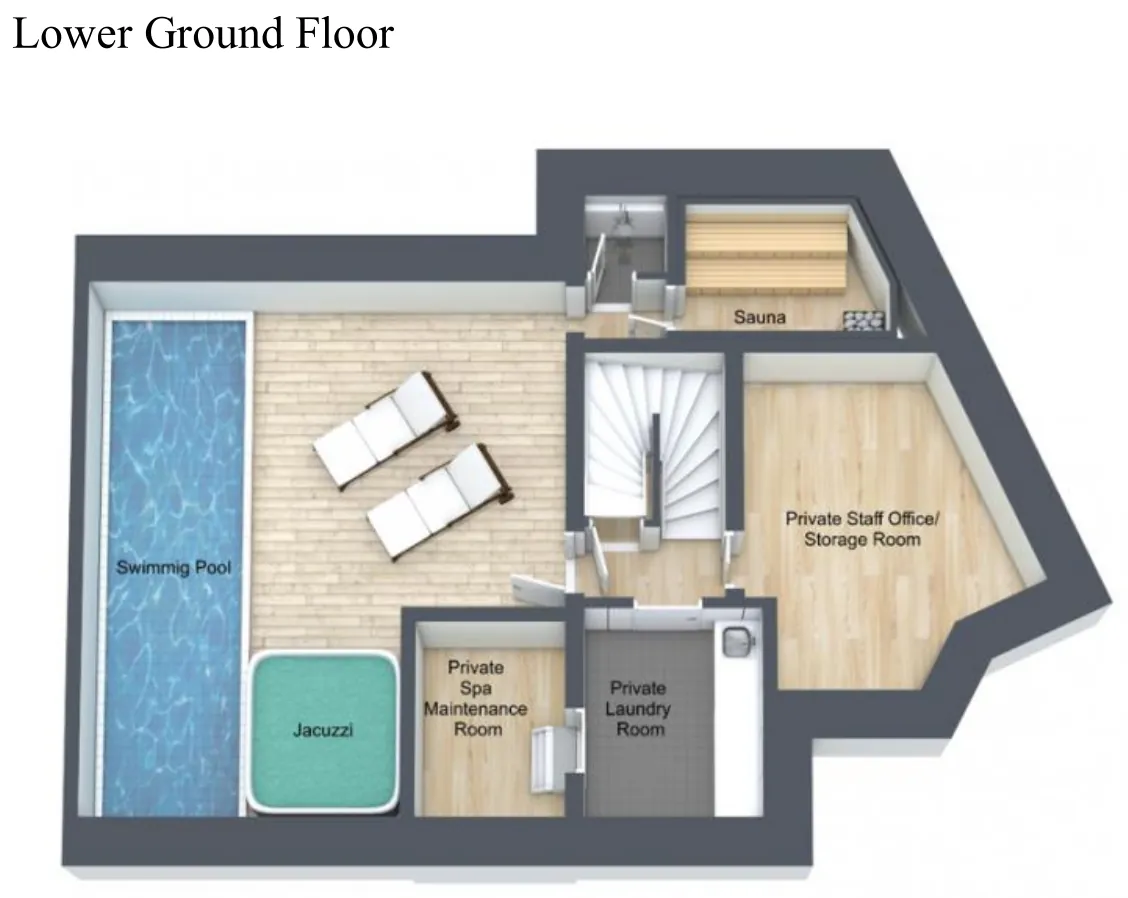 Chalet Juno Val d’Isere Floor Plan 3