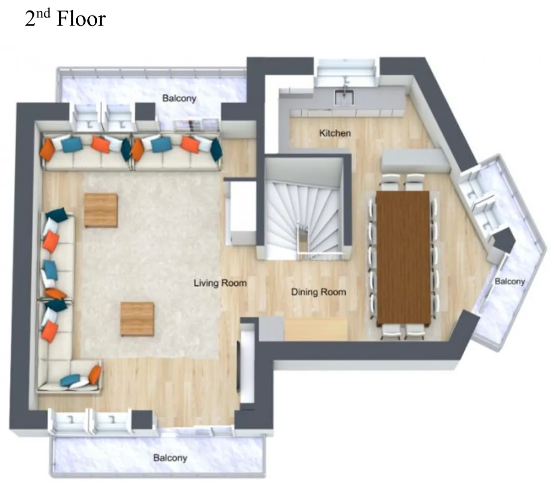 Chalet Juno Val d’Isere Floor Plan 1