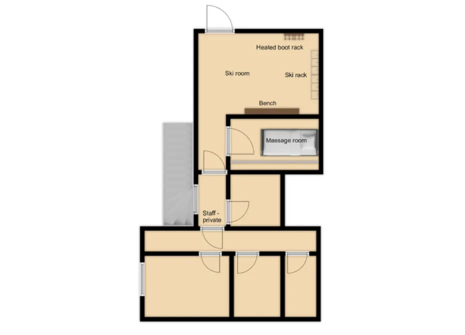 Chalet Marilaine Meribel Floor Plan 2