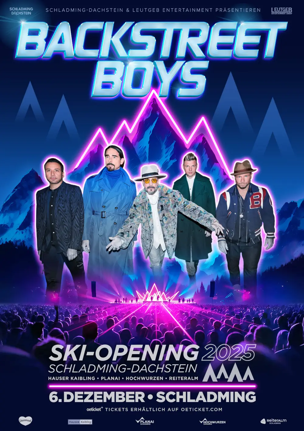 Legendary Boy Band To Perform At Season Opening Concert In Schladming