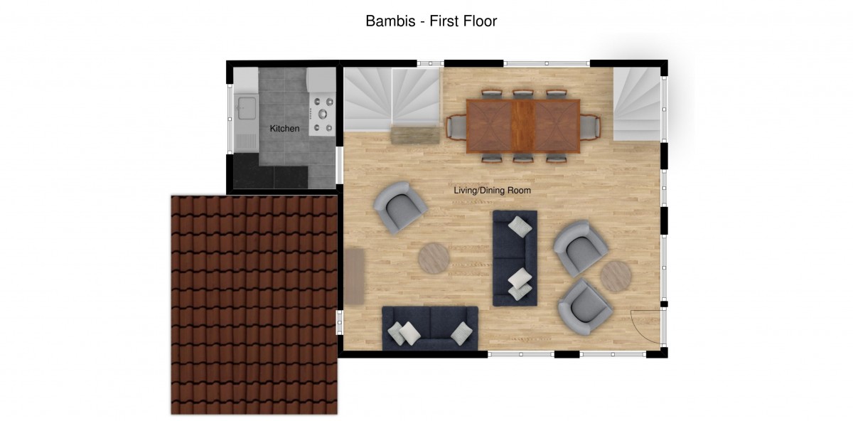 Chalet Bambis Meribel Floor Plan 3