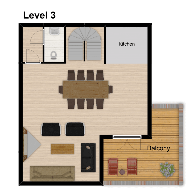 Chalet Belvedere Tignes Floor Plan 4