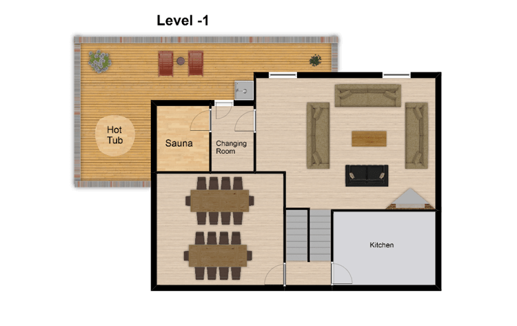 Chalet Boubou Plus Tignes Floor Plan 2