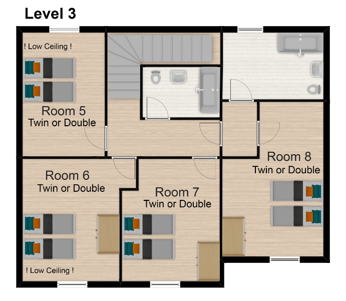 Chalet Isabella Tignes Floor Plan 4