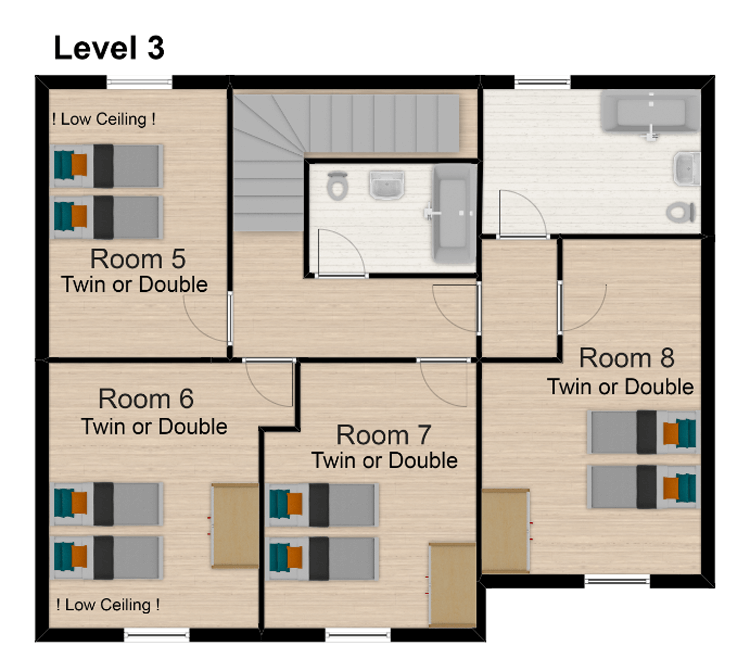 Chalet Sophia Tignes Floor Plan 4