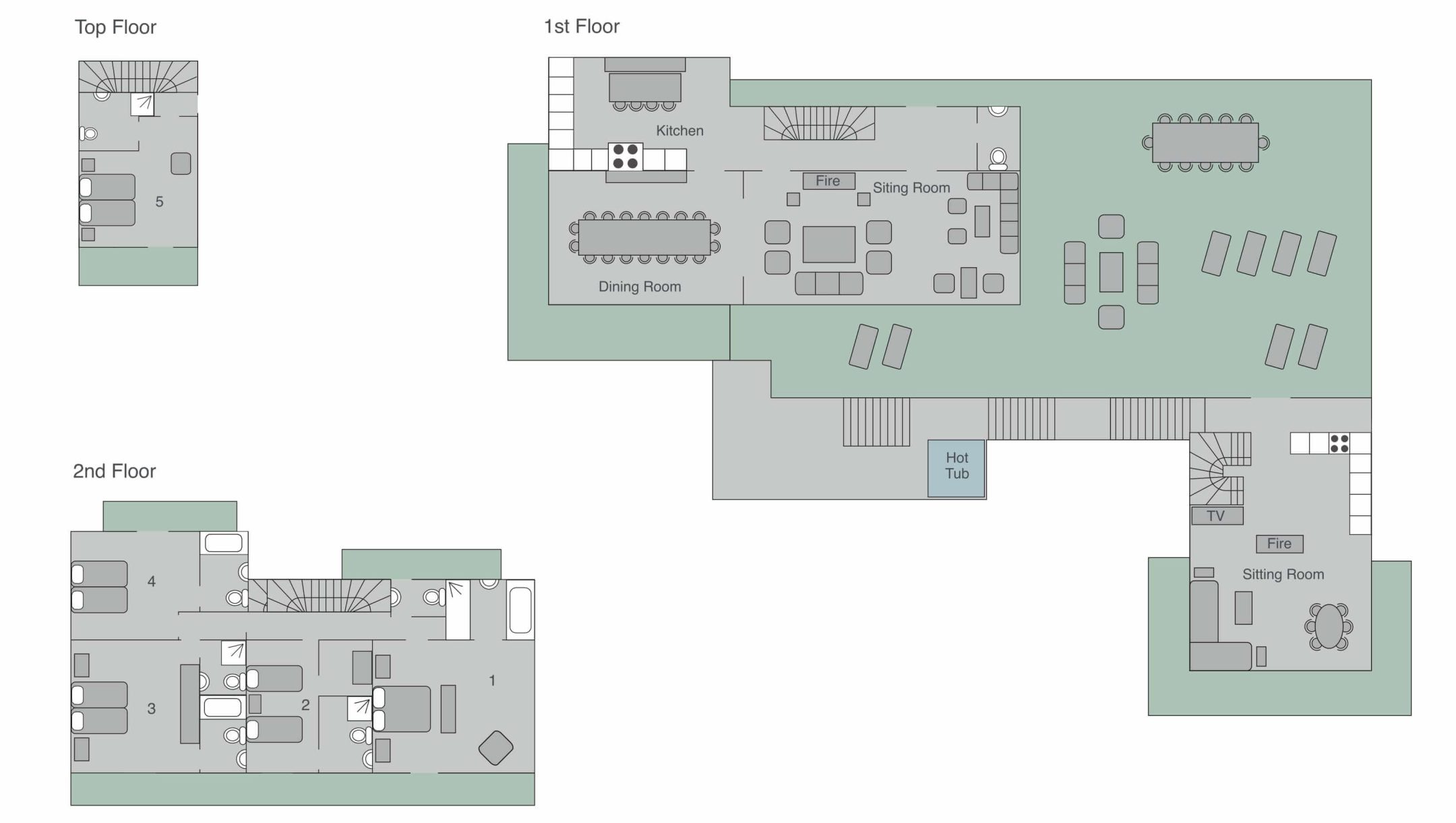Chalet Chouqui Verbier Floor Plan 1